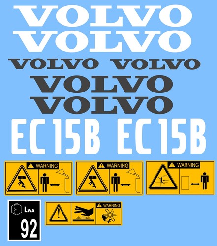 Volvo ec15b mini digger - volvo,