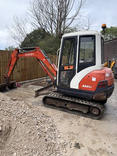 Kubota kx61 tracked mini - kubota,