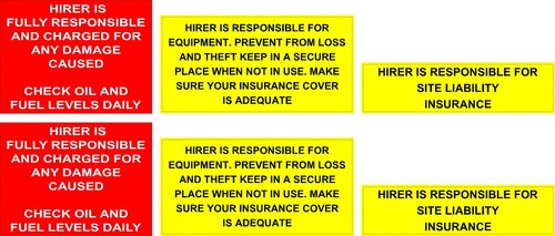 Mini digger plant hire - hire, hirer