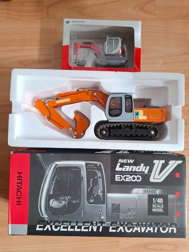 Die cast hitachi excavator - cast,