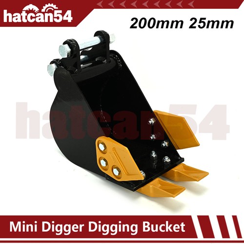 Mini digger digging bucket - mini,