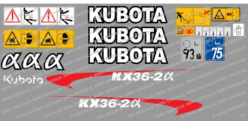 Kubota kx36 mini - kx36-2a, digger