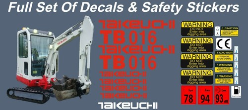 Takeuchi tb016 mini - tb016, digger