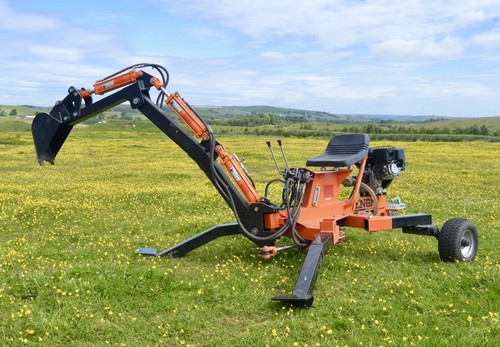 Rock machinery backhoe - machinery, mini