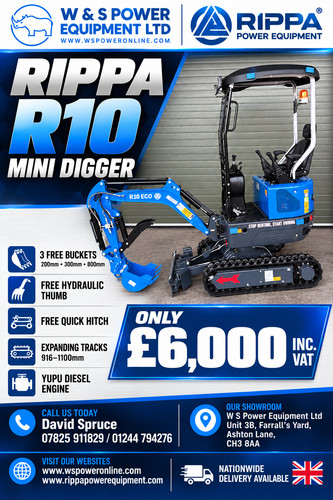 Rippa r10 eco - mini, digger