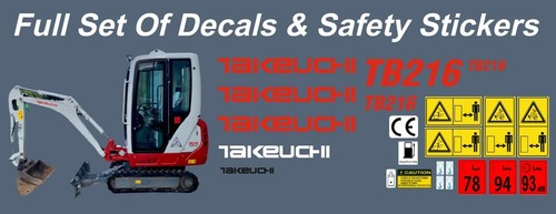 Takeuchi tb216 mini - takeuchi,