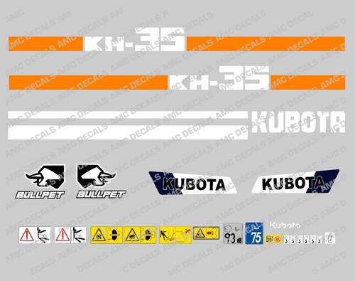 Kubota kh35 mini - kubota,