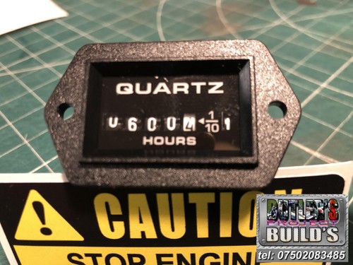 Hour meter clock for - meter,
