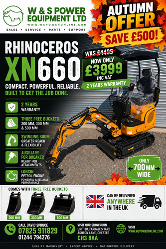 Mini digger xn660 - ,