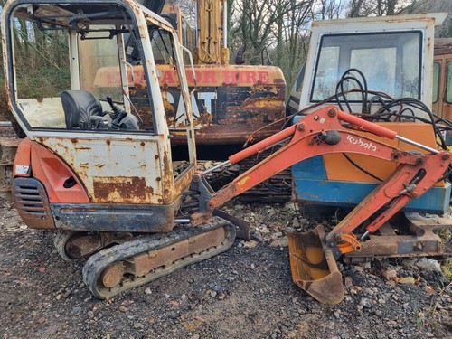 Kubota kx36 mini - kubota, digger