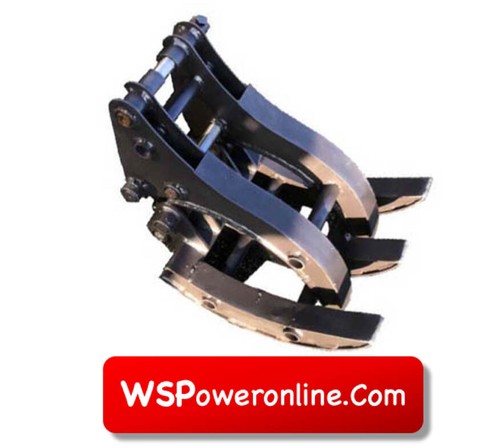 Mini digger log grab 295 - log, £295