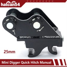 Mini Digger Quick Hitch Manual
