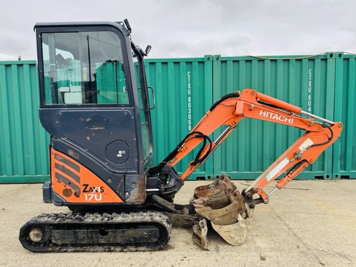 Hitachi zx17u excavator mini - hitachi, excavator/mini