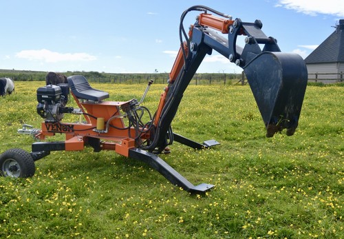 Rock machinery backhoe mini - rock,