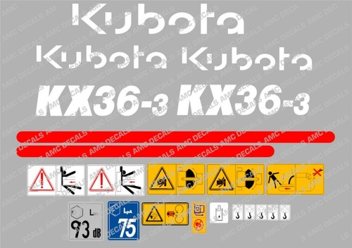Kubota kx36 mini - mini, digger