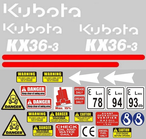 Decal sticker set - decal,