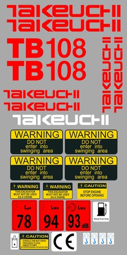 Takeuchi tb108 mini - takeuchi,