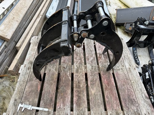 Mini digger log - log, grabber