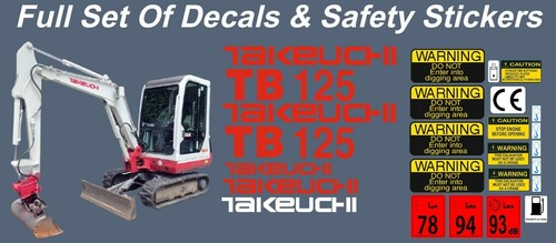 Takeuchi tb125 mini digger - takeuchi,