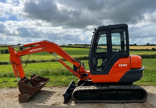 Hitachi ex40 ton tracked - 4,