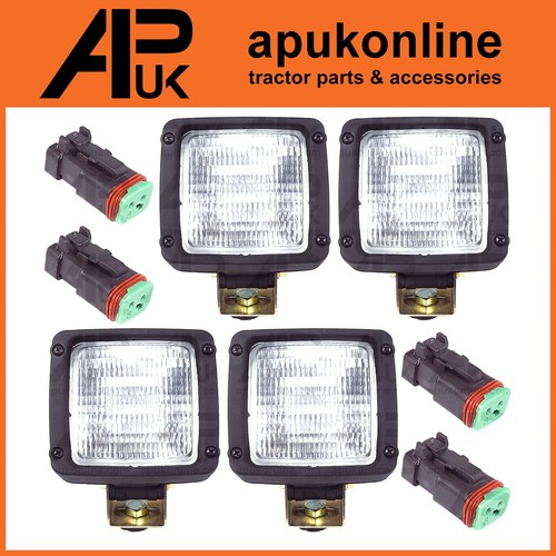 Work light square frosted - work,