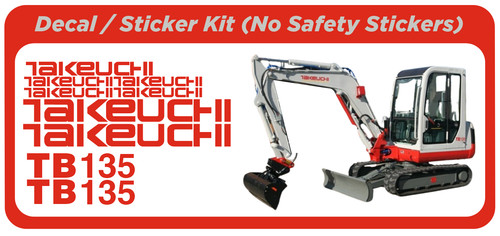 Takeuchi tb135 mini digger - mini,