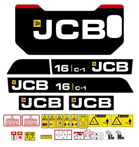 Jcb 16c mini digger - jcb, 16c-1